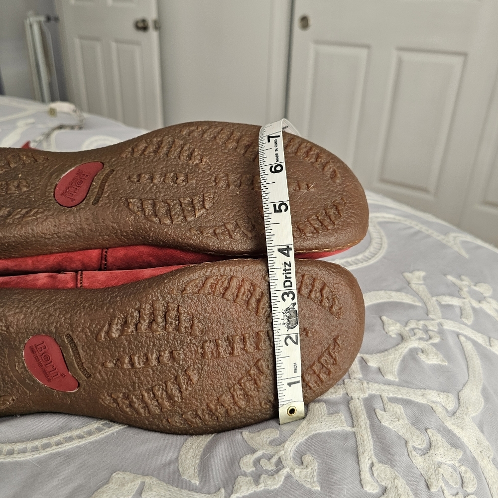 Womans BORN Leather Boots Womans Size 9½ - Picture 15 of 15